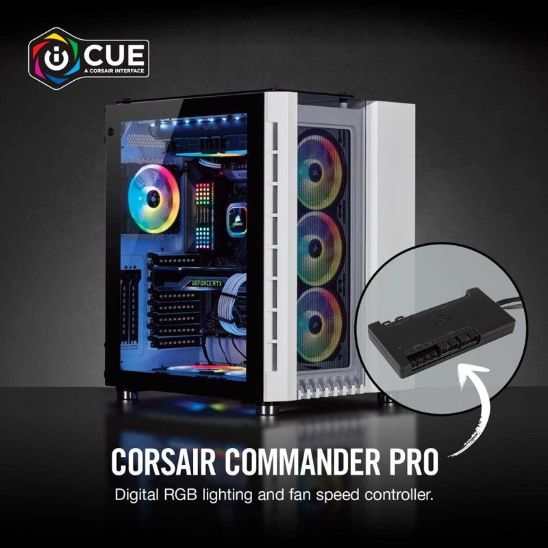Corsair iCUE Commander PRO Smart RGB Lighting and Fan Speed Controller Corsair iCUE Commander PRO Smart RGB Lighting and Fan Speed Controller